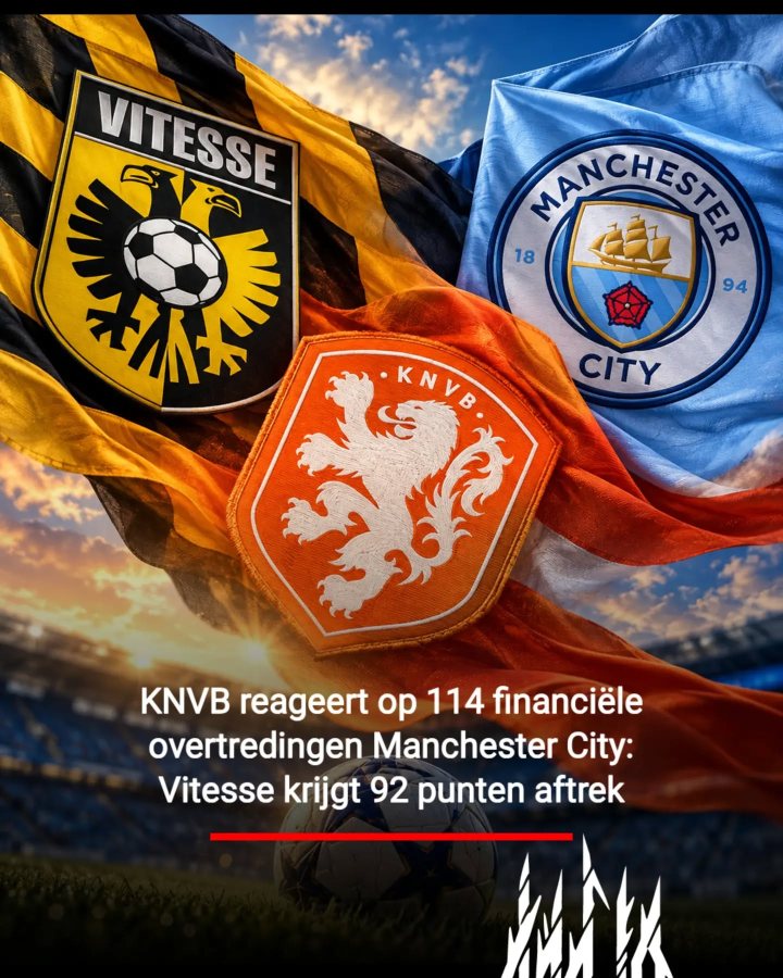 De Engelse topclub zou jarenlang de financiële regels hebben overtreden. Reden genoeg voor de KNVB om Vitesse…