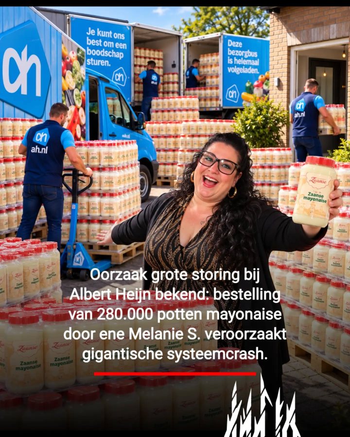 Kort nadat de servers weer online waren, werd vanuit een locatie in Limburg plotseling 65.000 liter ketjap man…